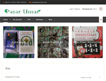 Tablet Screenshot of pasarumat.com